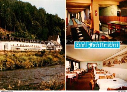 Overath Hotel Restaurant Zum Forellenwirt Kegelbahn Gastraum