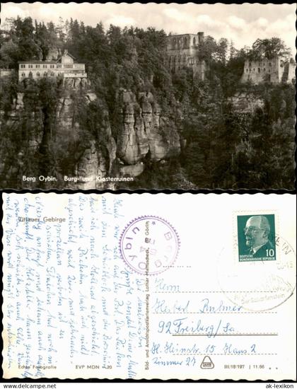 Ansichtskarte Oybin Berg Oybin 1966
