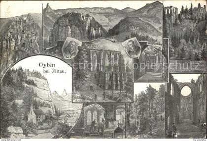 Oybin Berg Oybin Kirchruine
