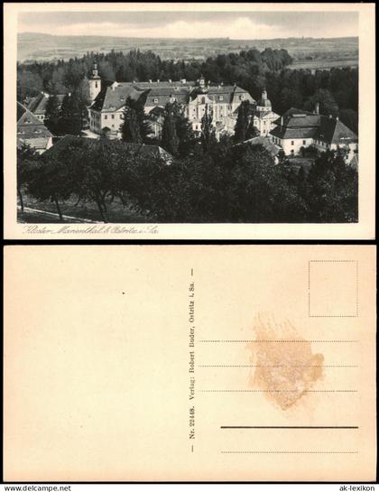 Panschwitz-Kuckau Pančicy-Kukow Blick auf Kloster St. Marienstern 1924