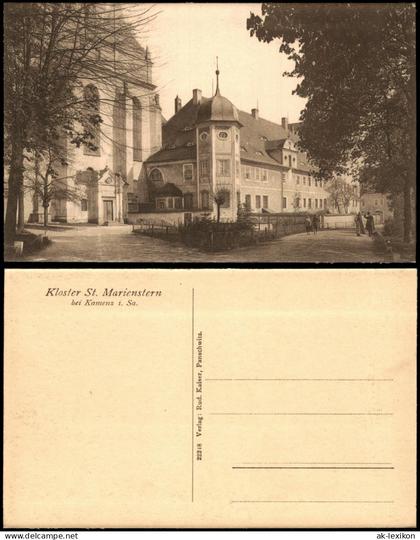 Panschwitz-Kuckau Pančicy-Kukow Kloster St. Marienstern Straße 1922