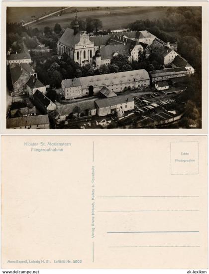 Panschwitz-Kuckau Pančicy-Kukow Luftbild - Kloster Marienstern 1929