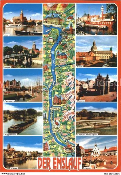 Papenburg Ems Leer Emden Meppen Emslauf