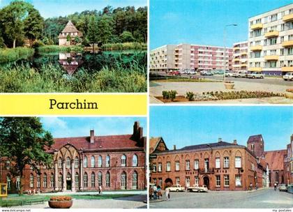 Parchim Kinderkurheim Markower Muehle Leninstrasse Rathaus Waagestrasse