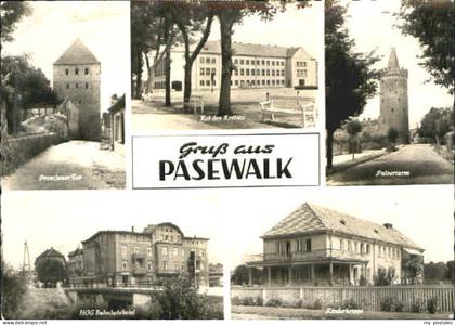 Pasewalk Tor Turm Hotel Kinderkrippe o