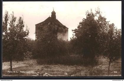 AK Peitz /N.-L., Am Festungsturm