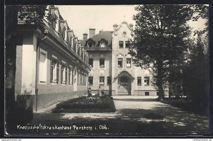 AK Penzberg i. Obb., Ansicht vom Knappschaftskrankenhaus