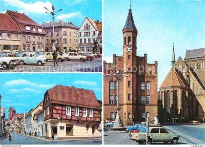 Perleberg Grosser Markt Baeckerstrasse Rathaus