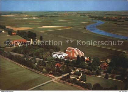 Petershagen Weser Westfaelisches Bauernbad Fliegeraufnahme