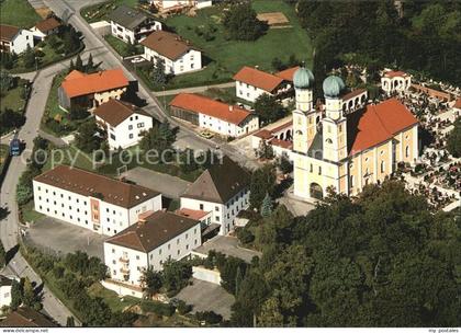Pfarrkirchen Inn Wallfahrtskirche Gartlberg Salvatorkolleg Fliegeraufnahme
