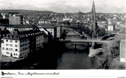 Pforzheim Nagoldzusammenfluss