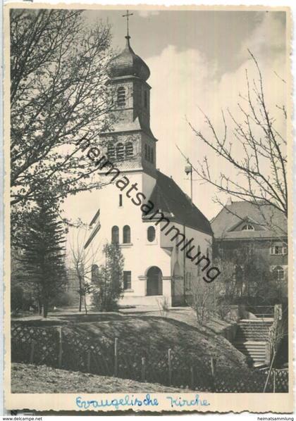 Pfullendorf - Evangelische Kirche - Foto-Ansichtskarte