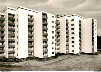 Thesdorf Pinneberg Wohnsiedlung Hochhaeuser Verlagsstempel