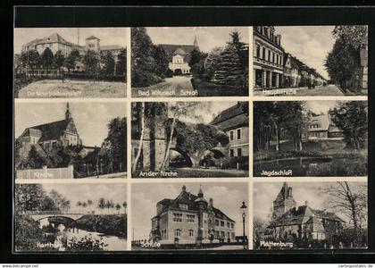 AK Bad Wilsnack, Schloss, Plattenburg, An der Kirche