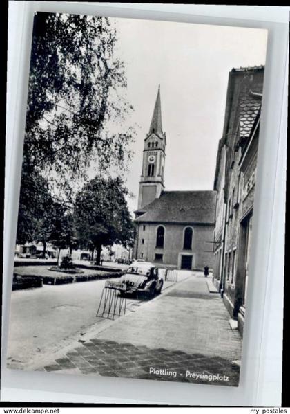 Plattling Isar Bayern Plattling Preysingplatz