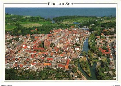 Plau Mecklenburg Fliegeraufnahme