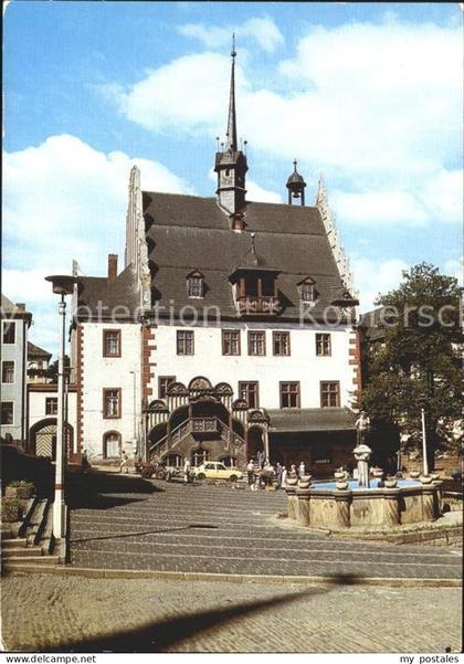 Poessneck Rathaus