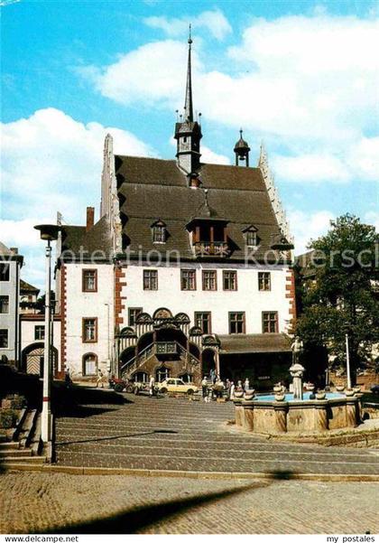Poessneck Rathaus