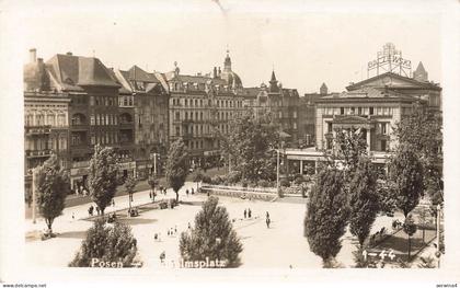 AK Posen Poznań Wilhelmsplatz Posen ungelaufen Postkarte