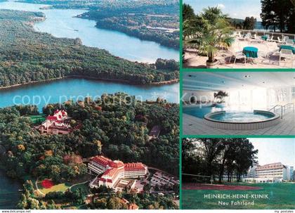 Neu Fahrland Heinrich Heine Klinik Fliegeraufnahme Freiterrasse Hallenbad