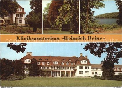 Neu Fahrland Kliniksanatorium Heinrich Heine Park See
