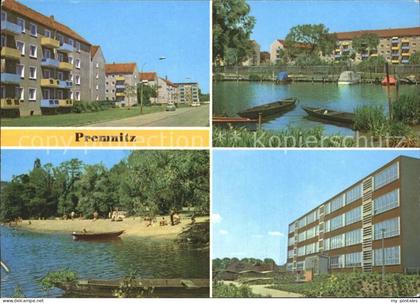 Premnitz Erich-Weinert-Strasse Bootshafen an der Havel Wilhelm-Pieck-Oberschule