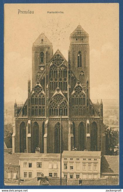 Prenzlau Marienkirche Ostgiebel, ungebraucht (AK1789)