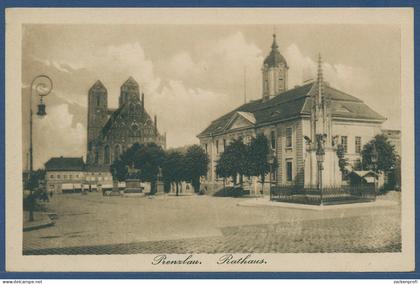 Prenzlau Rathaus Marienkirche, ungebraucht, (AK3594)