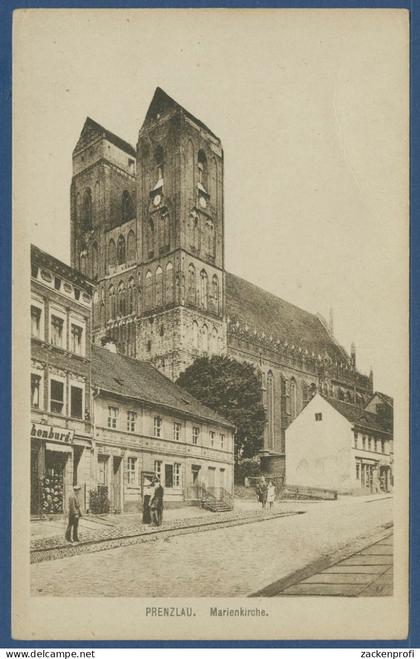 Prenzlau Wittstraße Bäckerei, ungebraucht (AK3666)