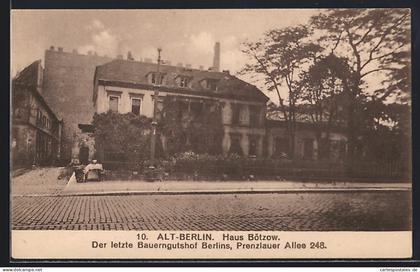 AK Berlin-Prenzlauer Berg, Haus Bötzow, Prenzlauer Allee 248