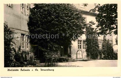 Pulsnitz Sachsen Heilstaette Verwaltung