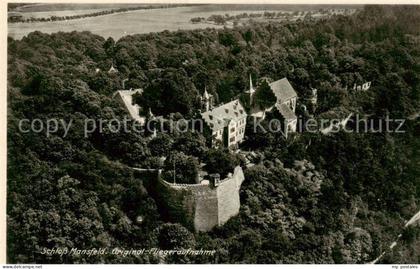 Mansfeld Pritzwalk Schloss Mansfeld Fliegeraufnahme