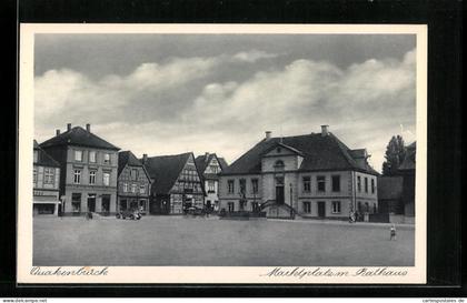 AK Quakenbrück, Marktplatz mit Rathaus