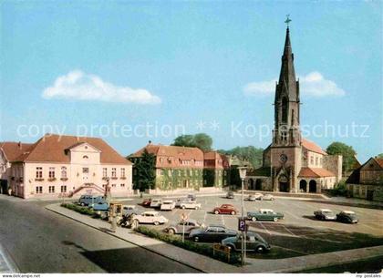 Quakenbrueck Marktplatz Kirche