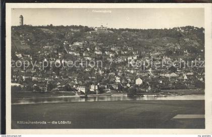 Koetzschenbroda mit Friedensburg und Loessnitz