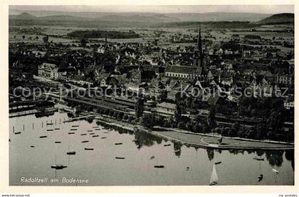 Radolfzell Bodensee Fliegeraufnahme