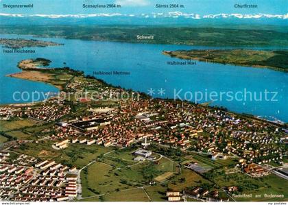 Radolfzell Bodensee Fliegeraufnahme