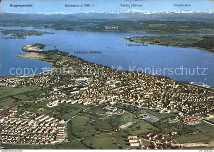 Radolfzell Bodensee Fliegeraufnahme