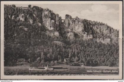 Sächs. Schweiz - RATHEN , Bastei - nicht  gelaufen ( AK 538 )