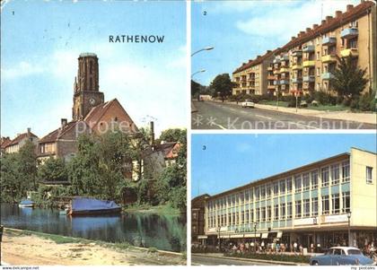 Rathenow Havel Schleusenweg Leninallee Kaufhaus Magnet