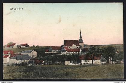 AK Neukirchen / Reinsberg, Ortsansicht mit Kirche