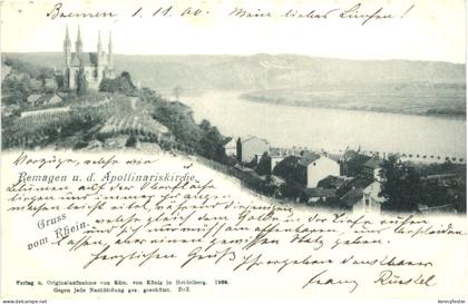 Remagen und Appollinariskapelle