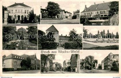 Rheda-Wiedenbrueck Orts und Teilansichten