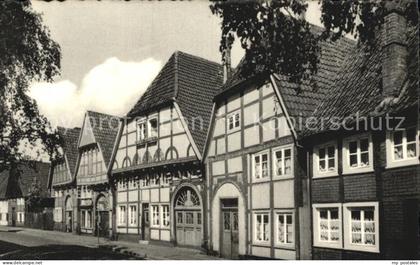 Wiedenbrueck alte Haeuser in der Langestrasse