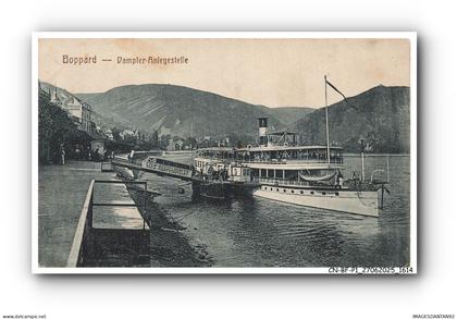 CN-BFP1-0808-ALLEMAGNE - BOPPARD - Dampter-Anlegestelle