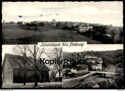ÄLTERE POSTKARTE KOOSBÜSCH WISSMANNSDORF Wißmannsdorf Bitburger Land Stempel Bitburg Ansichtskarte cpa postcard AK