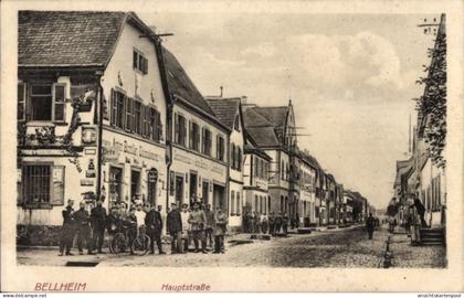 CPA Bellheim in der Pfalz, Hauptstraße
