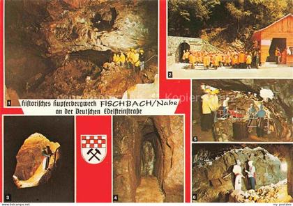 Fischbach Nahe Birkenfeld Rheinland-Pfalz Hist Kupferbergwerk Abbaugewoelbe Eing