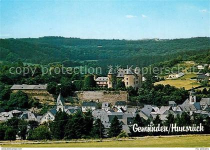 Gemuenden Hunsrueck Schloss Panorama
