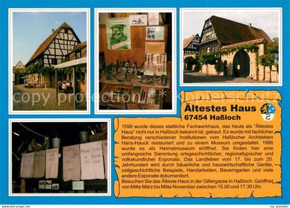 Hassloch Pfalz aeltestes Haus Details